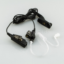 Tarngarnitur Headset mit Schallschlauch für Motorola DP3400 - DP4800 / MTP850 FuG / MTP3000 - 6000