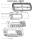 Motorola GM380 GM1280 Keypad 7564314B01