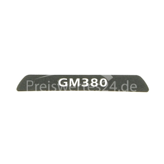 Motorola GM380 Label - 5464311B08