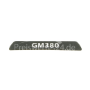 Motorola GM380 Label - 5464311B08