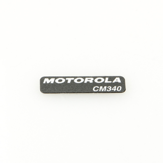 Motorola CM340 Label (Part.Nr.: 5487790V06)